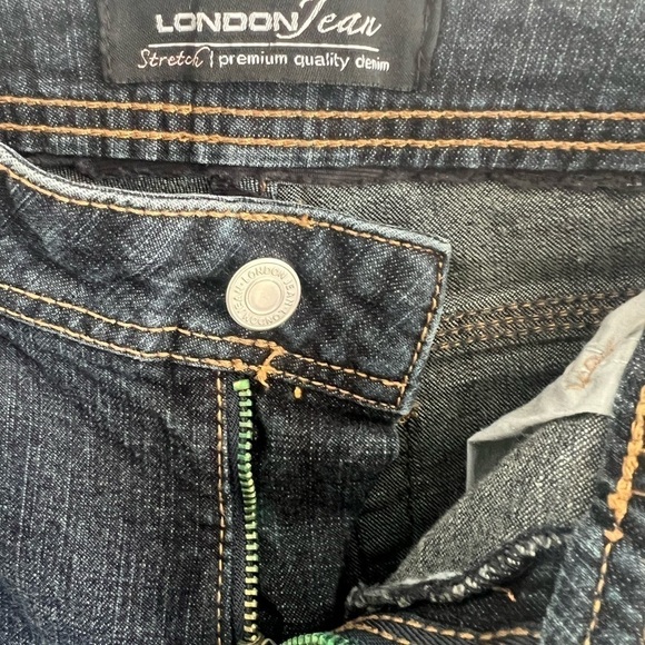 Y2K London Jean WomenLow Rise Boot cut Jean Size 0 - Picture 6 of 7